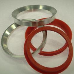 4 Zentrierringe 74,1 mm 66,6 mm