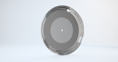 undrilled 15" Radinox outer lip 