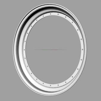 Slantlip to fit 2-piece BBS centers with 24 hole / 422mm centering 