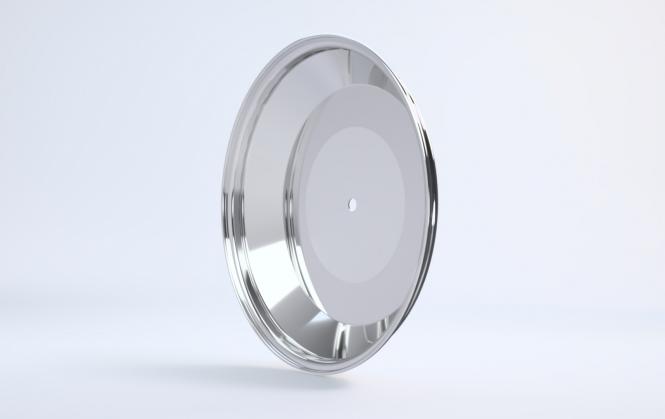 undrilled 2 x 19" Radinox outer slant lip 